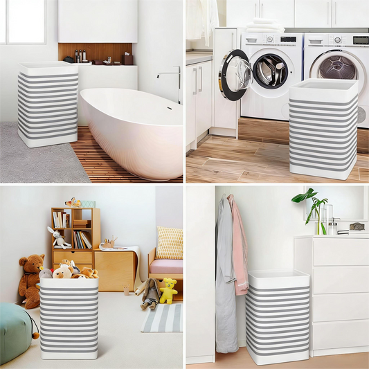 75L Foldable Storage Hamper with Easy Carry Handles